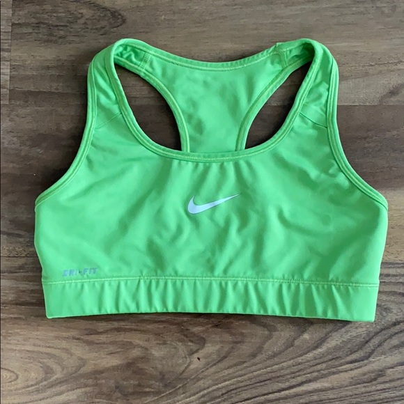 Nike Other - Nike Dri-Fit Green Sports Bra